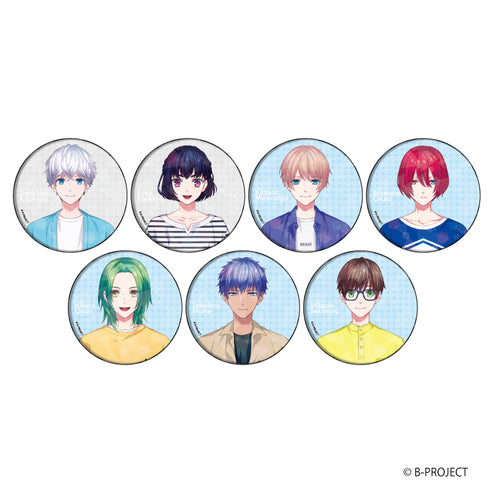 『B-PROJECT 流星*ファンタジア』ホログラム缶バッジ(65mm) 01/BOX(全7種)